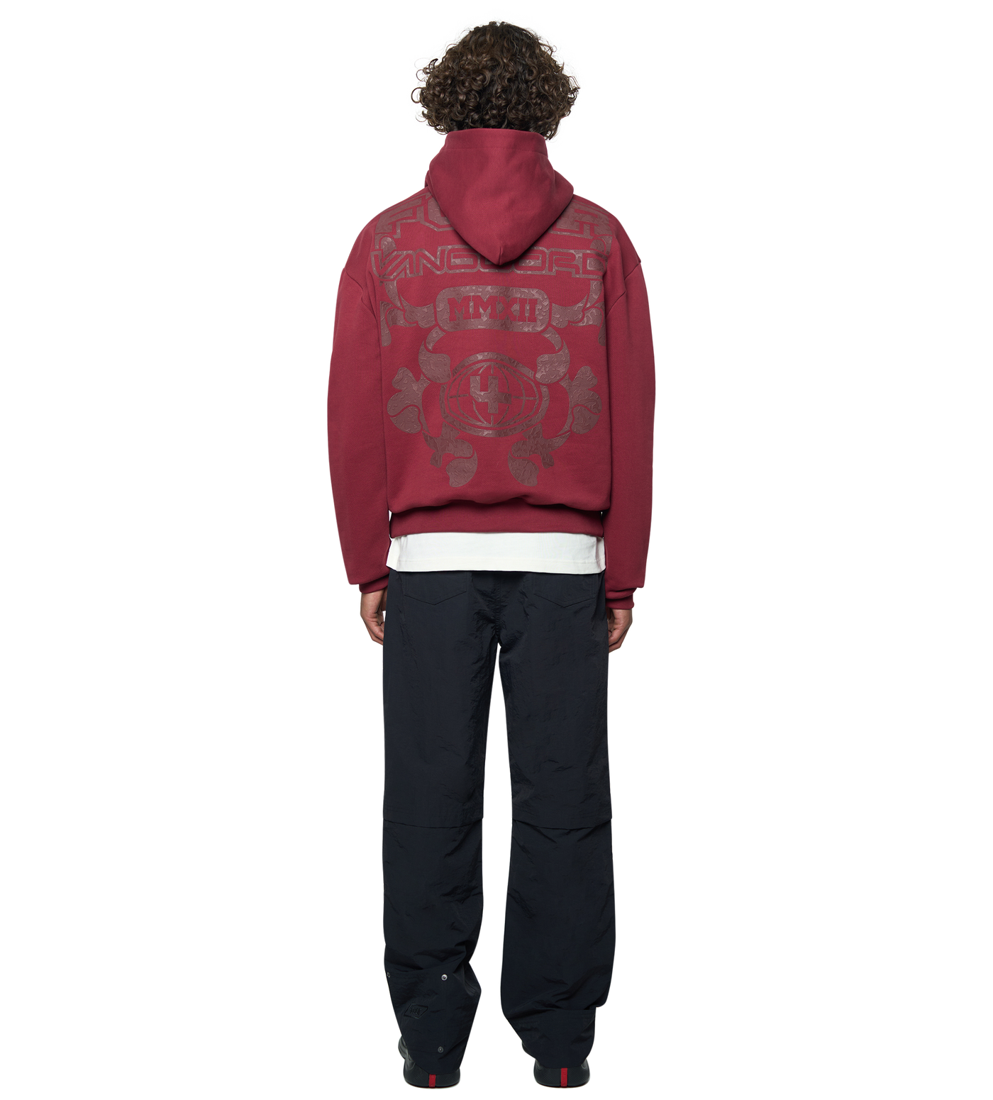 MMXII Hoodie Pomegranate