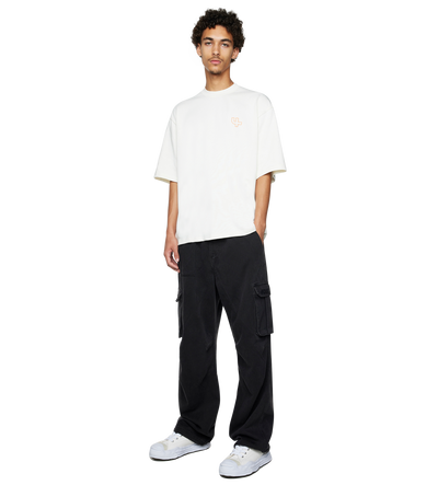 Outline Boxy fit T-shirt Cannoli/ Dusty Orange