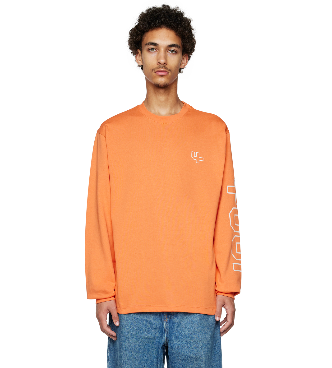 Outline Longsleeve Dusty Orange/ Cannoli