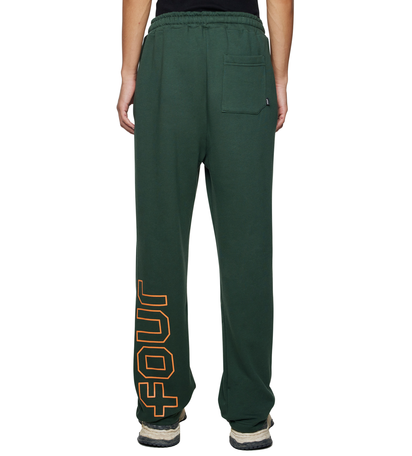 Outline Straight Leg Deep Forest/ Dusty Orange