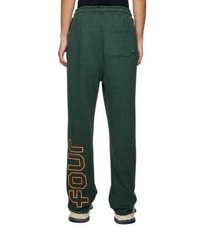 Outline Straight Leg Deep Forest/ Dusty Orange