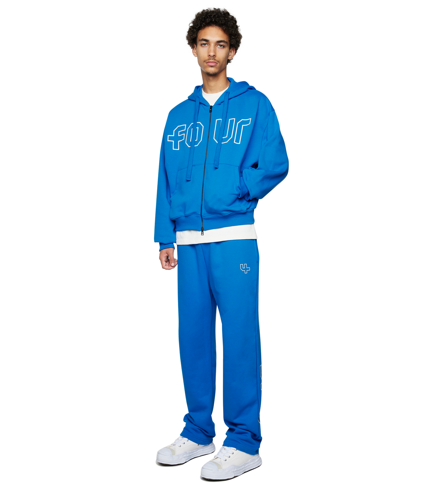 Outline Straight Leg Princess Blue/ Cannoli