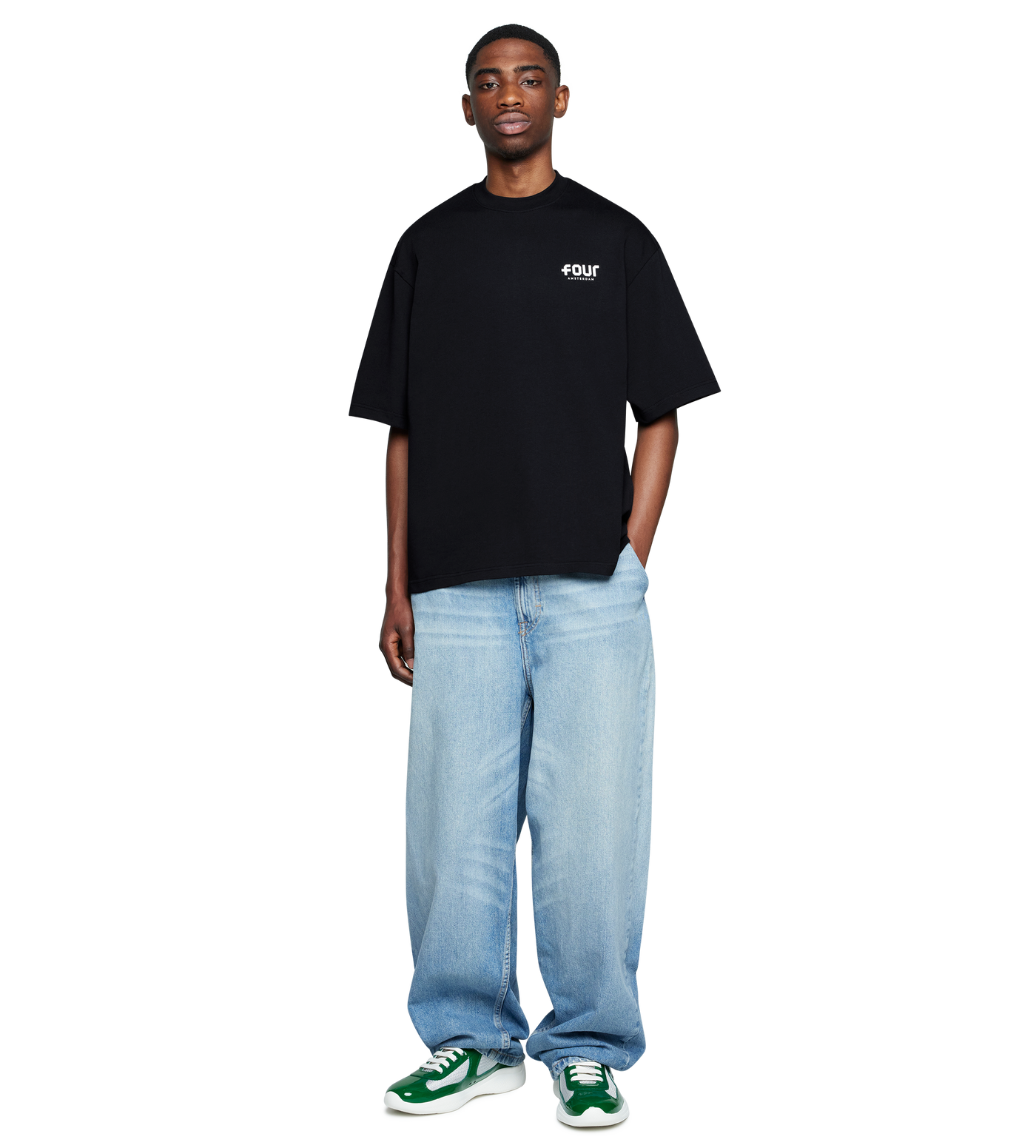 Logo Heavy T-shirt Black