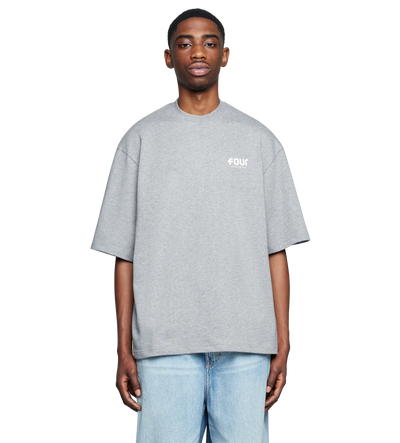 Logo Heavy T-shirt Grey Melange