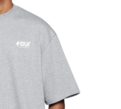 Logo Heavy T-shirt Grey Melange