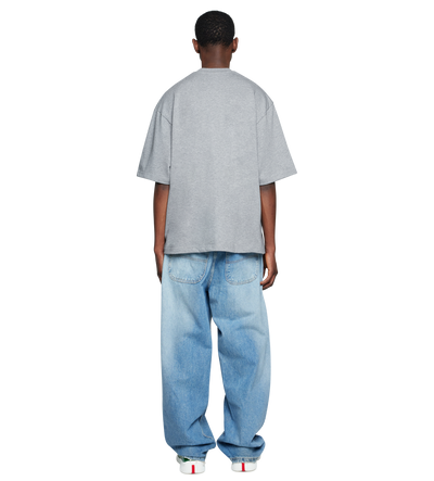 Logo Heavy T-shirt Grey Melange