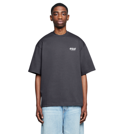 Logo Heavy T-shirt Asphalt