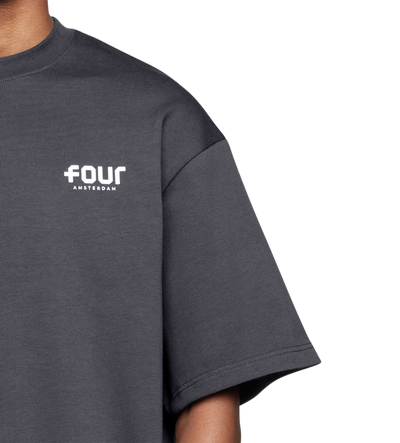 Logo Heavy T-shirt Asphalt