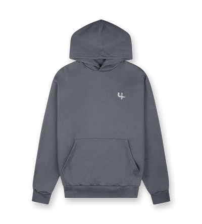 Outline Logo Hoodie Black Sand