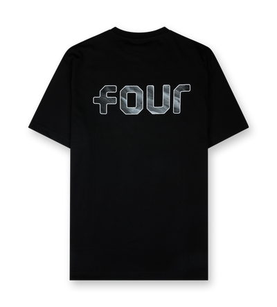 Outline Logo T-shirt Black