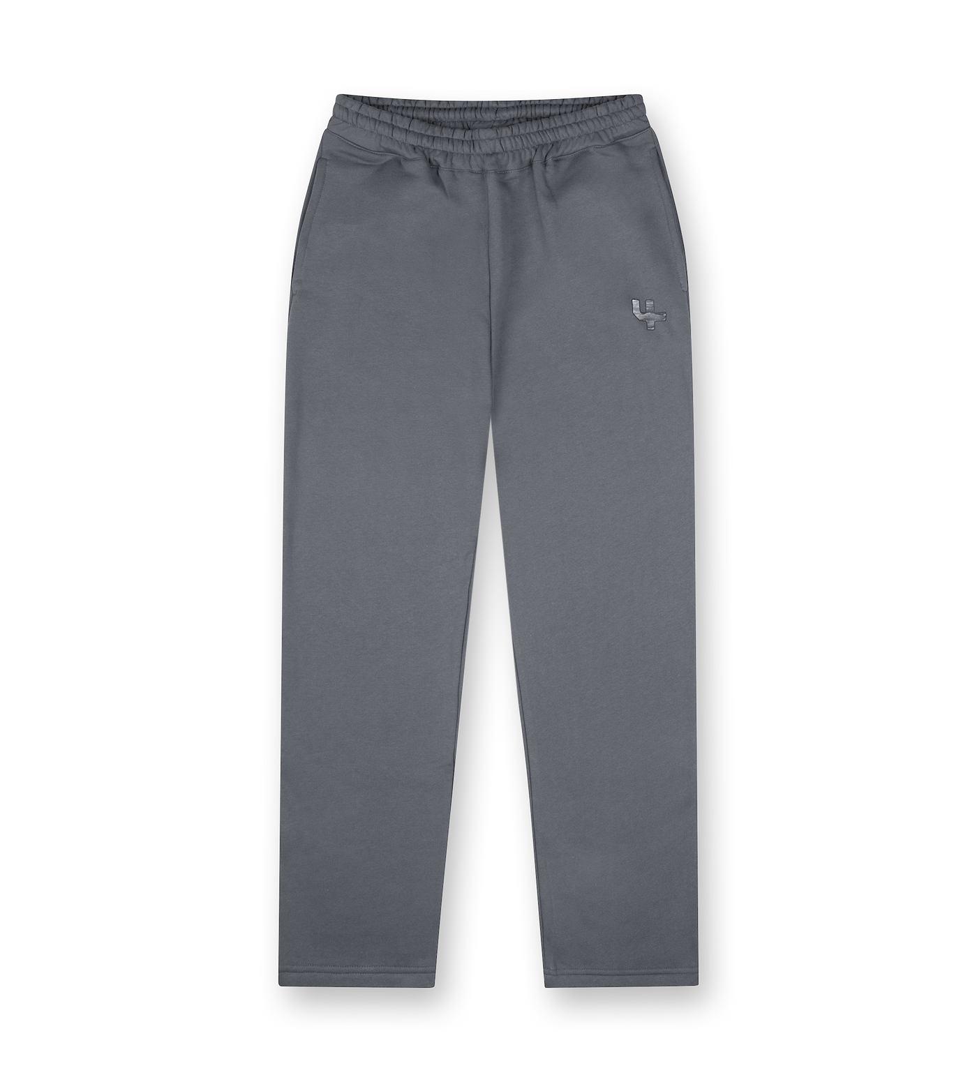 Outline Logo Straight Leg Pants Black Sand