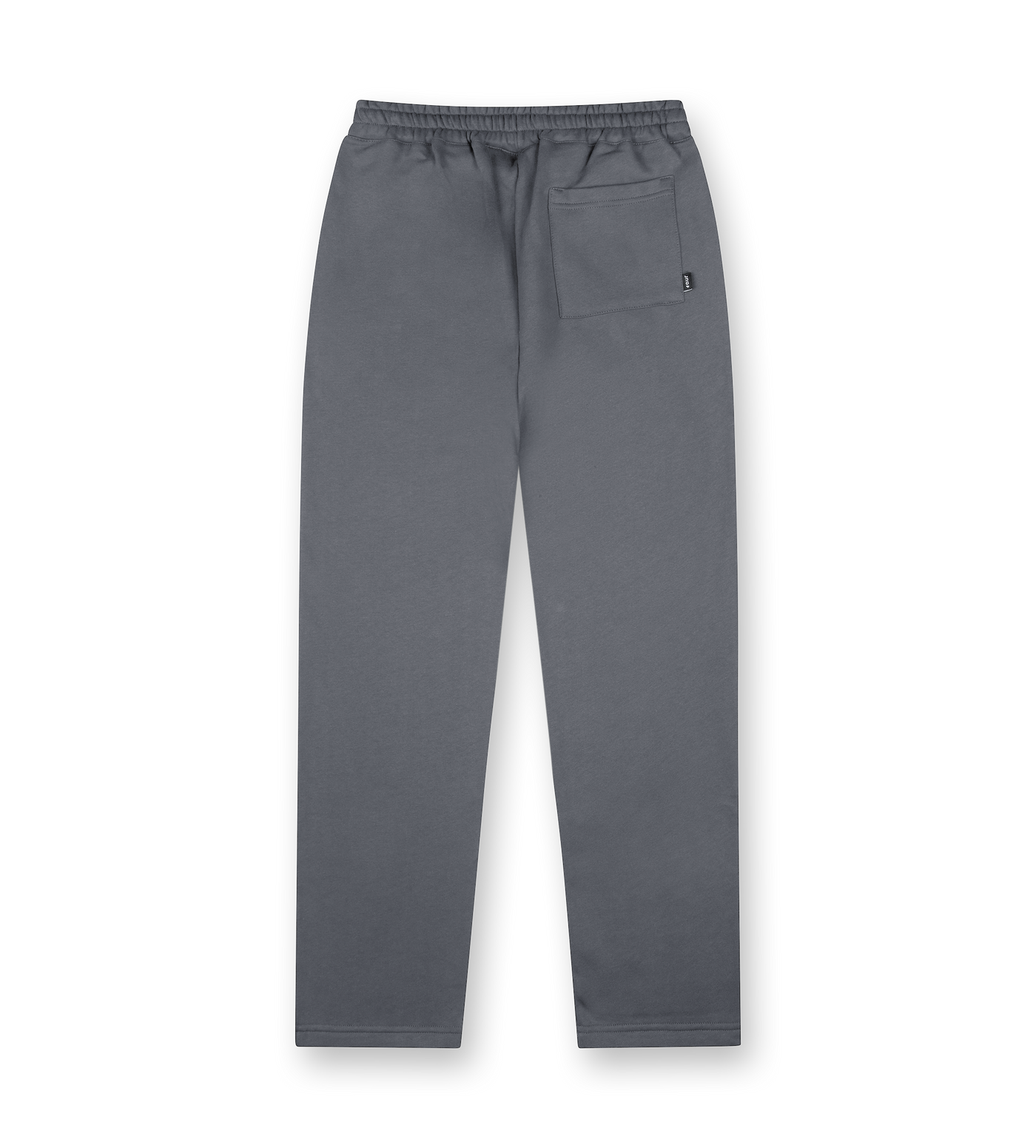 Outline Logo Straight Leg Pants Black Sand