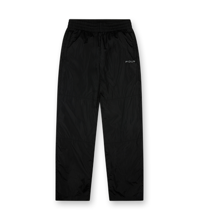 Sport Windbreaker Nylon Pants Black
