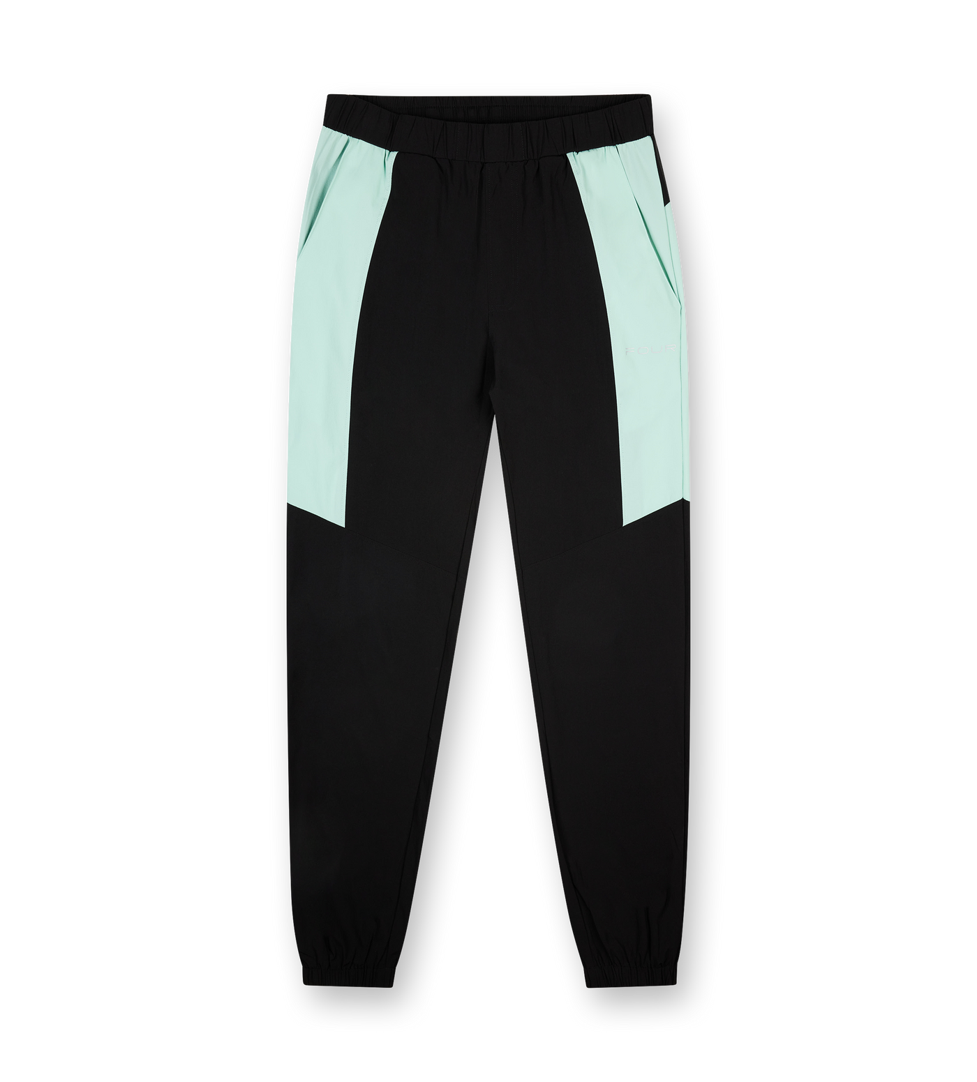 Sportswear Trackpants Black/ Light Green