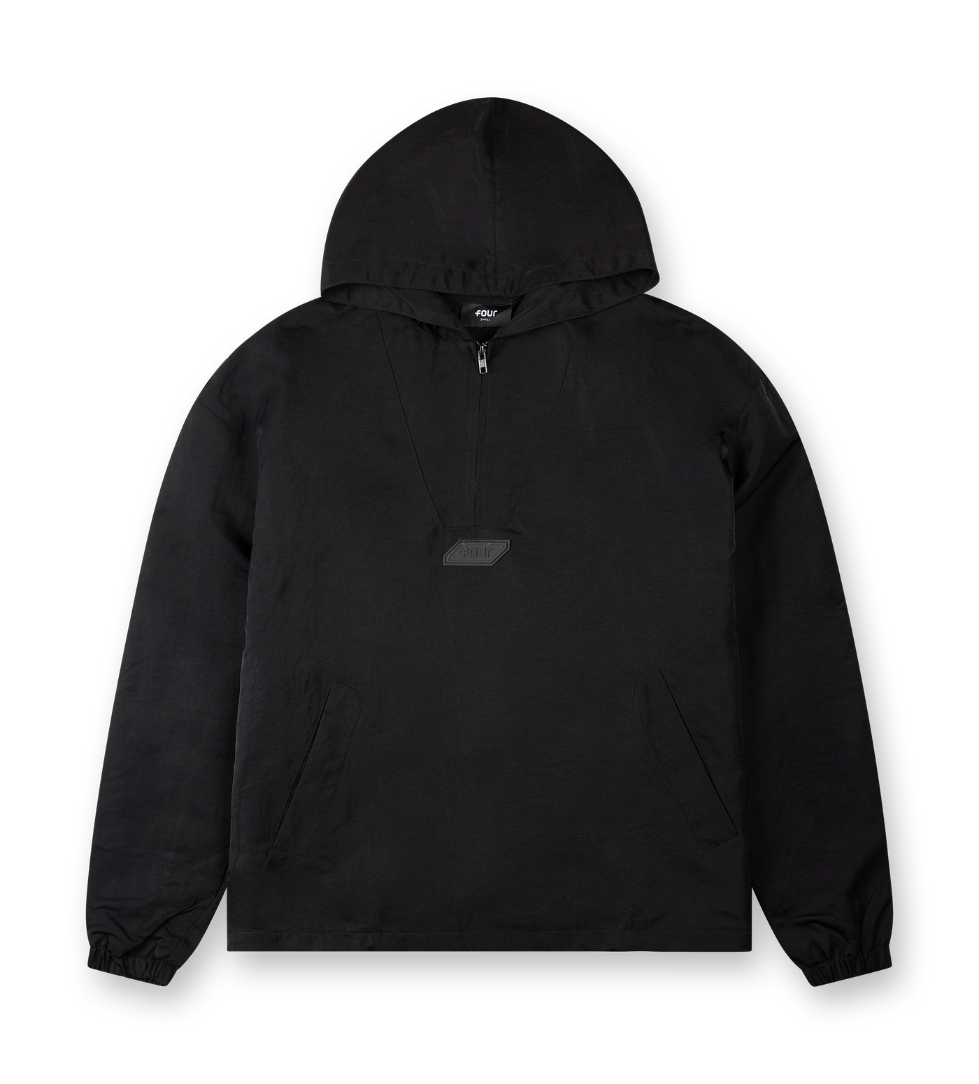 Double Layered Anorak - C9 Square Logo - Black