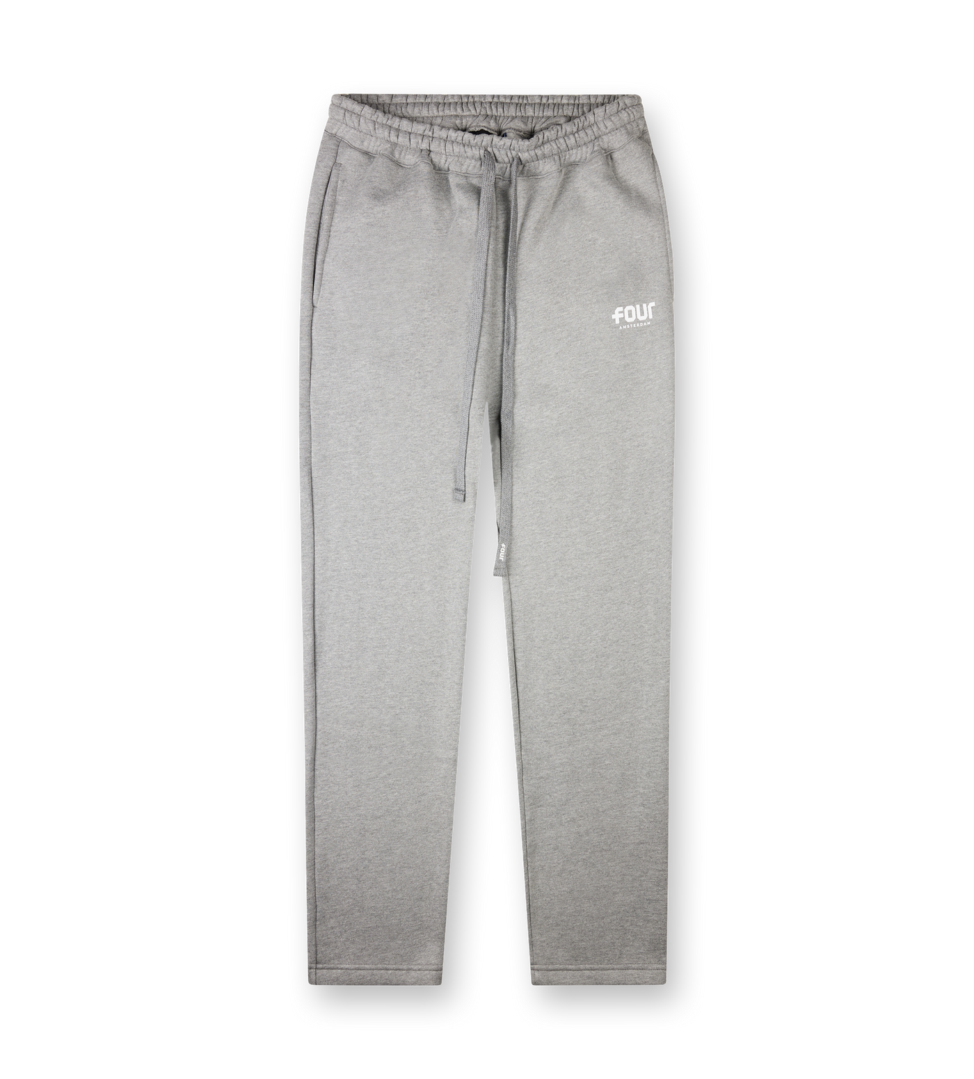Logo Straight Leg Grey Melange