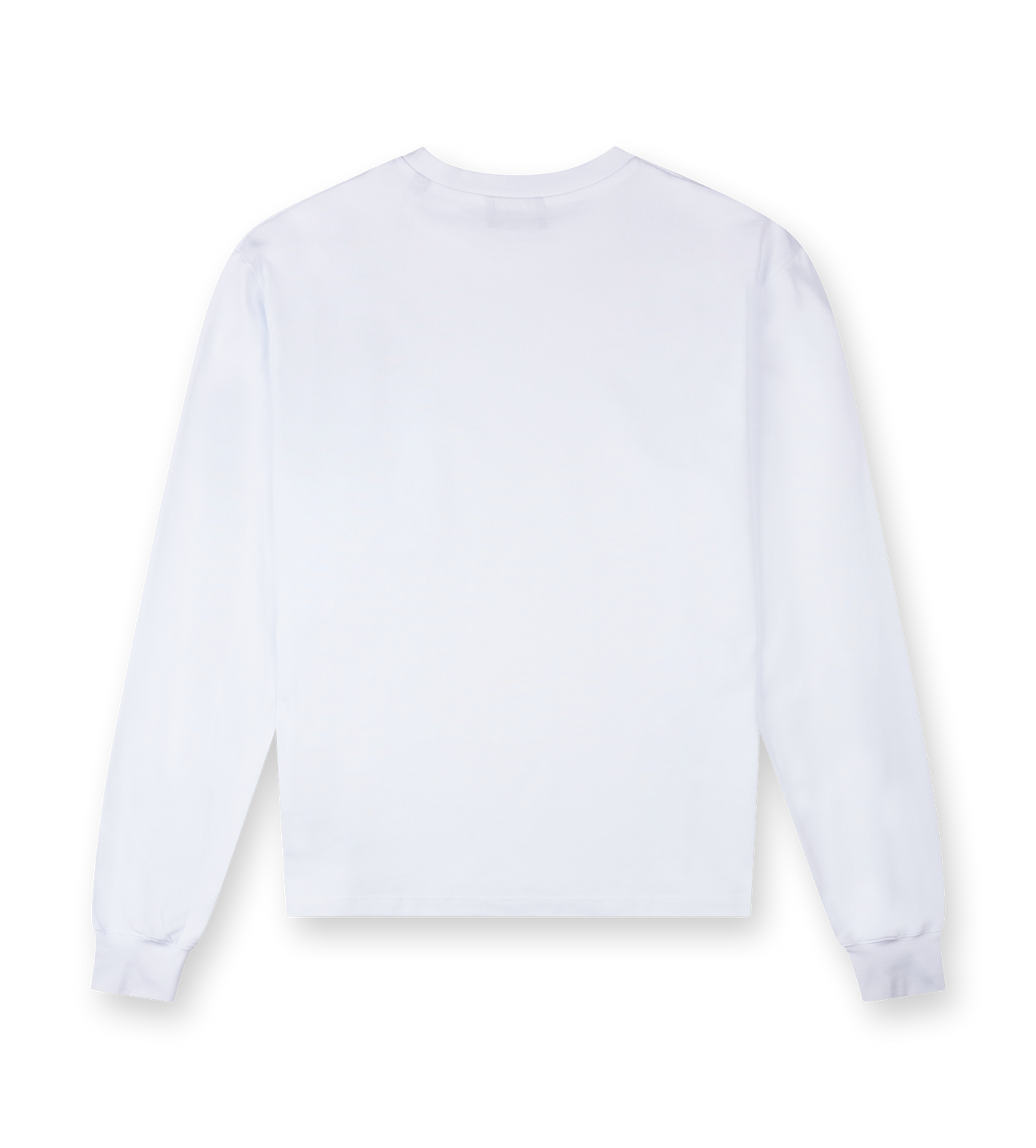 Logo Longsleeve Pocket T-shirt - White