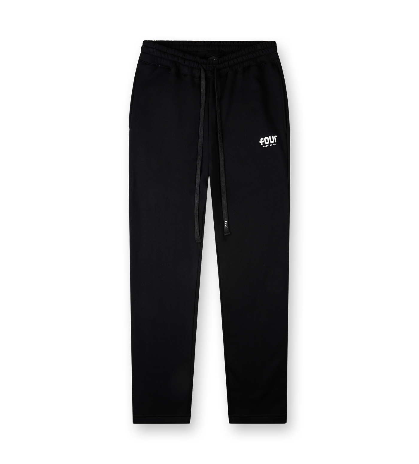 Logo Straight Leg Black