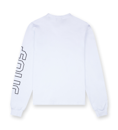 Outline Longsleeve T-shirt White