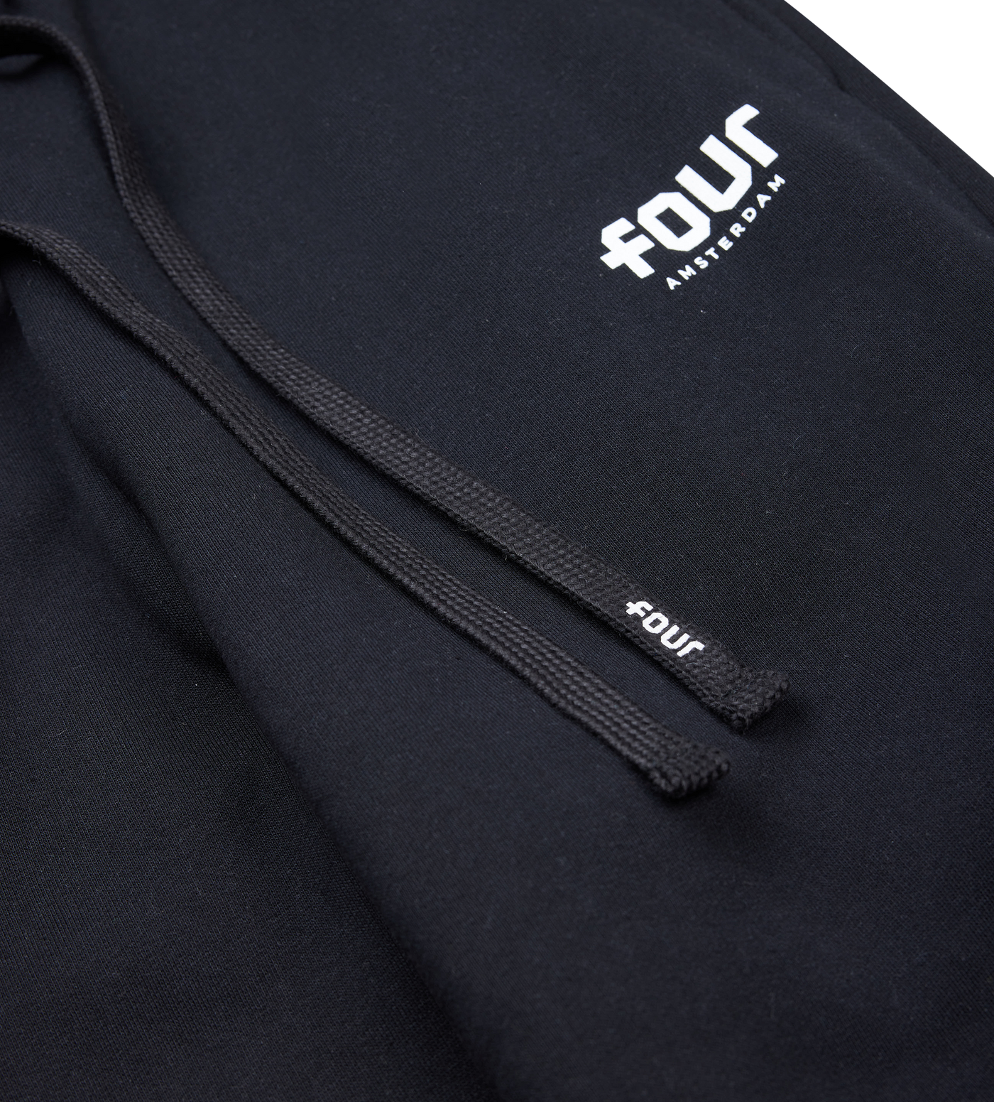 Logo Straight Leg Black