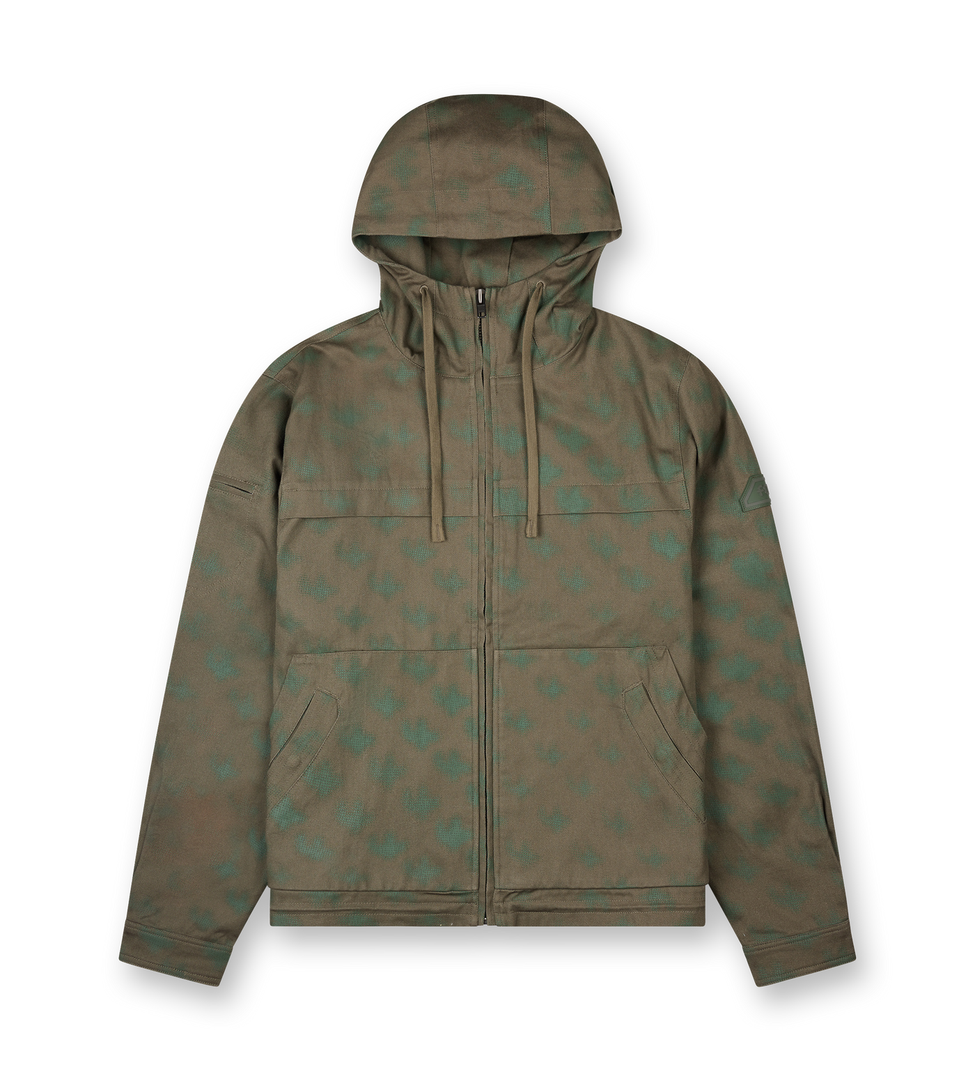 Square Logo Workwear Jacket Moss Green