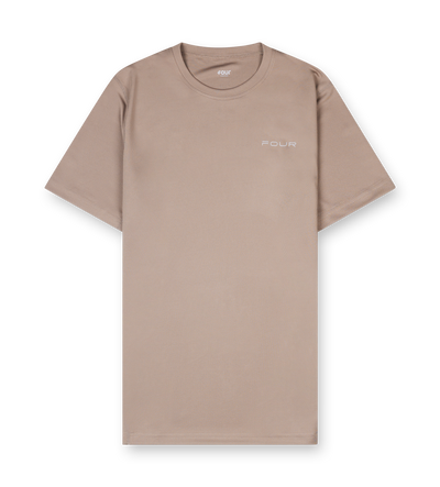 Sportswear T-shirt Taupe Beige