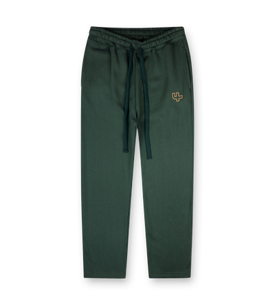 Outline Straight Leg Deep Forest/ Dusty Orange