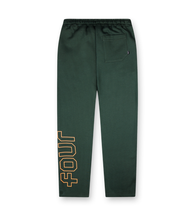 Outline Straight Leg Deep Forest/ Dusty Orange