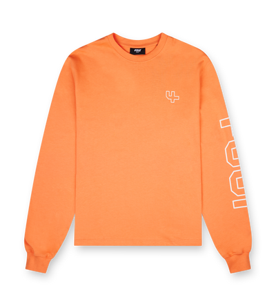 Outline Longsleeve Dusty Orange/ Cannoli