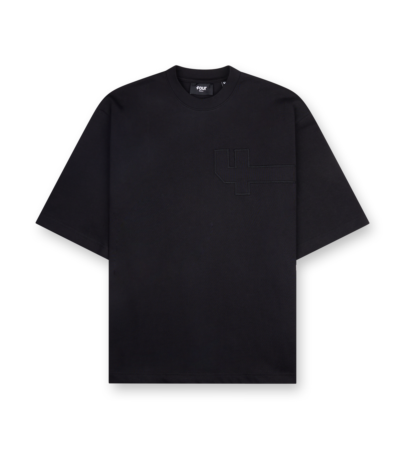4 Patch T-shirt Black