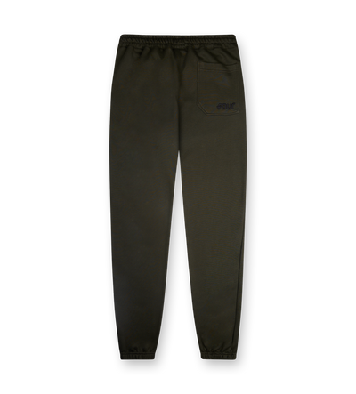 4 Patch Wide Leg Cuffed Pants Army Green