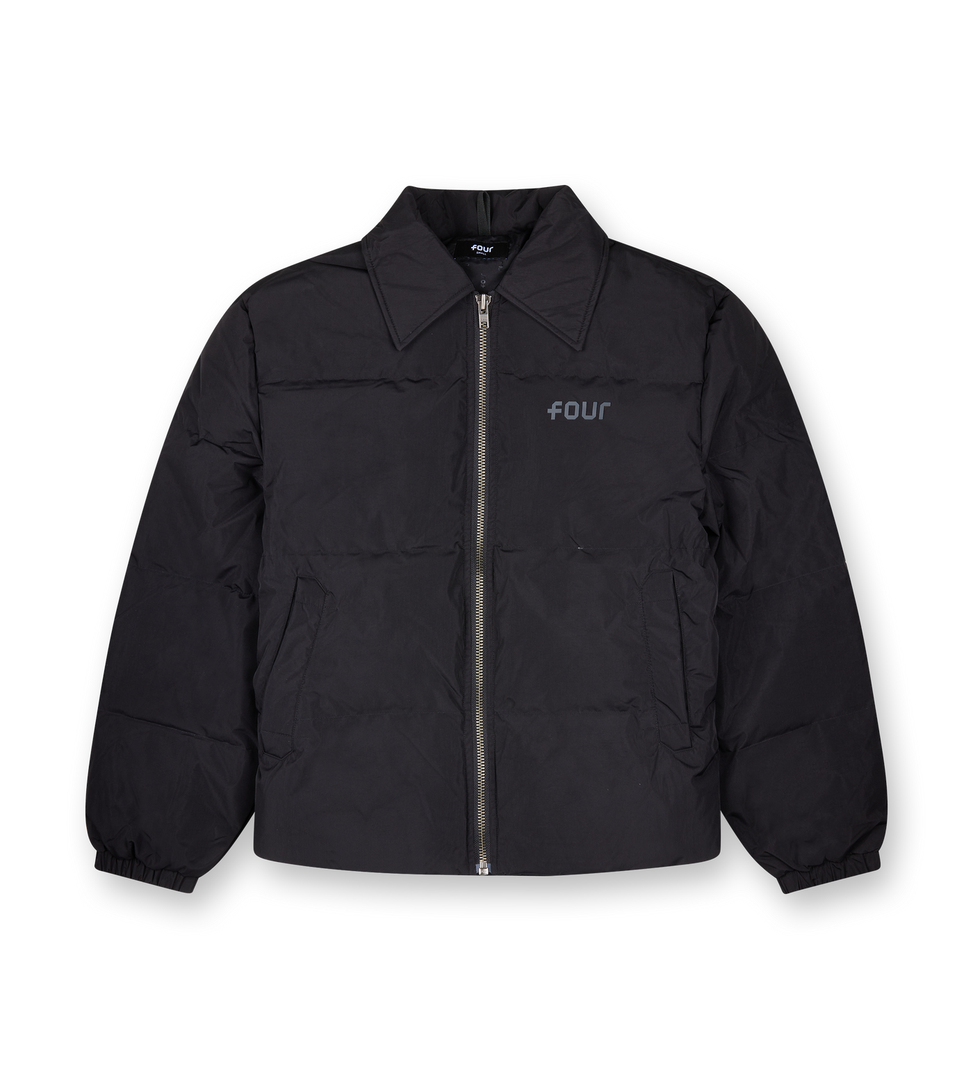 Padded Shirt Puffer Black