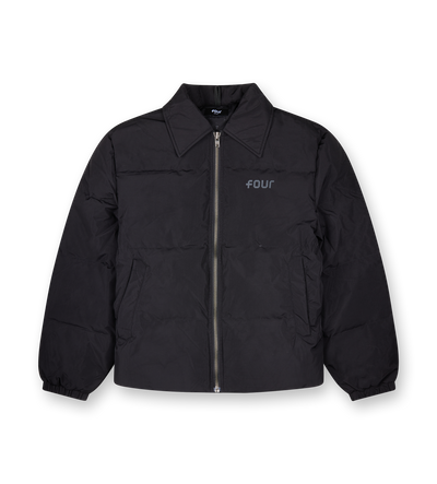 Padded Shirt Puffer Black