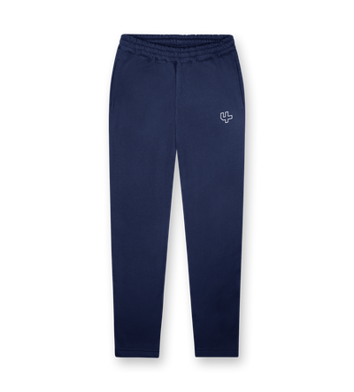 Outline Logo Straight Leg Pants Marine Blue