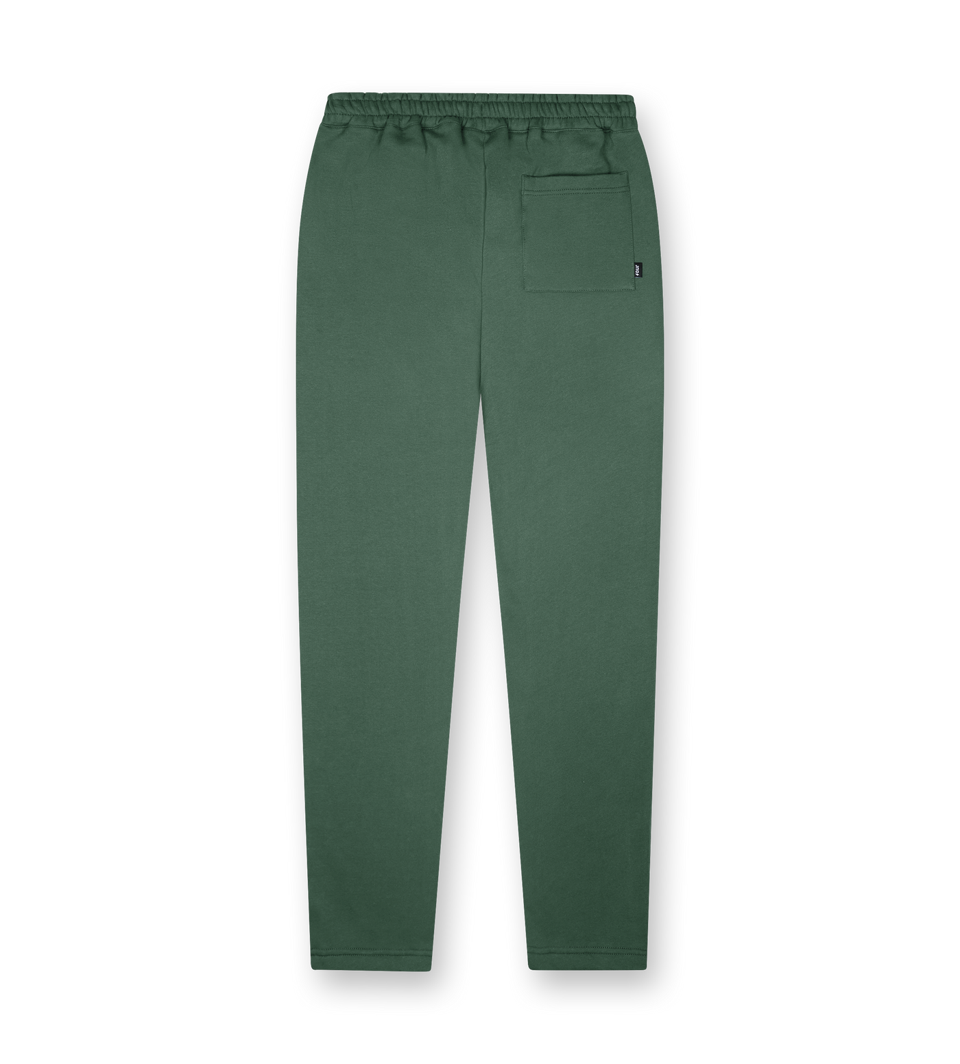 Outline Logo Straight Leg Pants Deep Forest