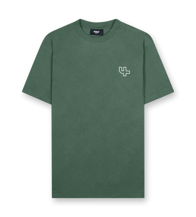 Outline Logo T-shirt Deep Forest