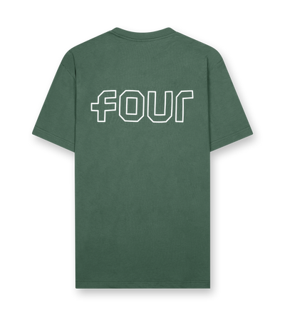 Outline Logo T-shirt Deep Forest