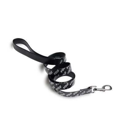 FOUR Pets Leash Black