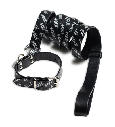 FOUR Pets Leash Black