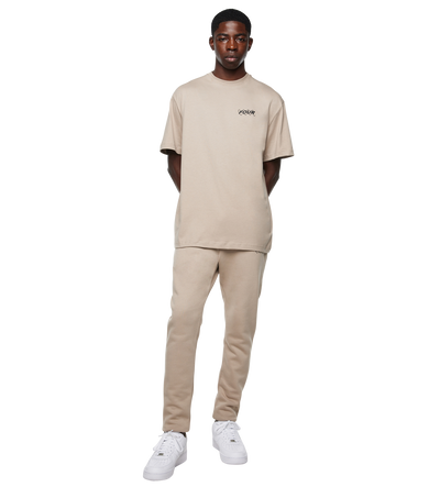 Circles Logo Sweatpants Vintage Khaki