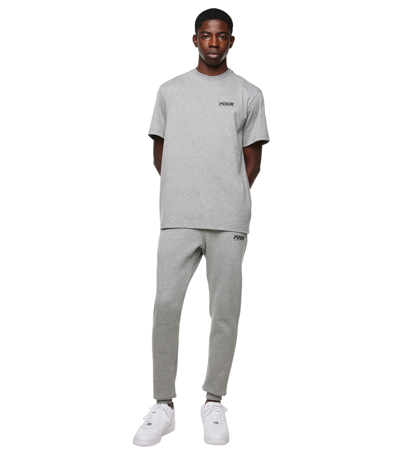 Circles Logo T-shirt Grey