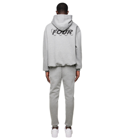 Circles Logo Hoodie Grey