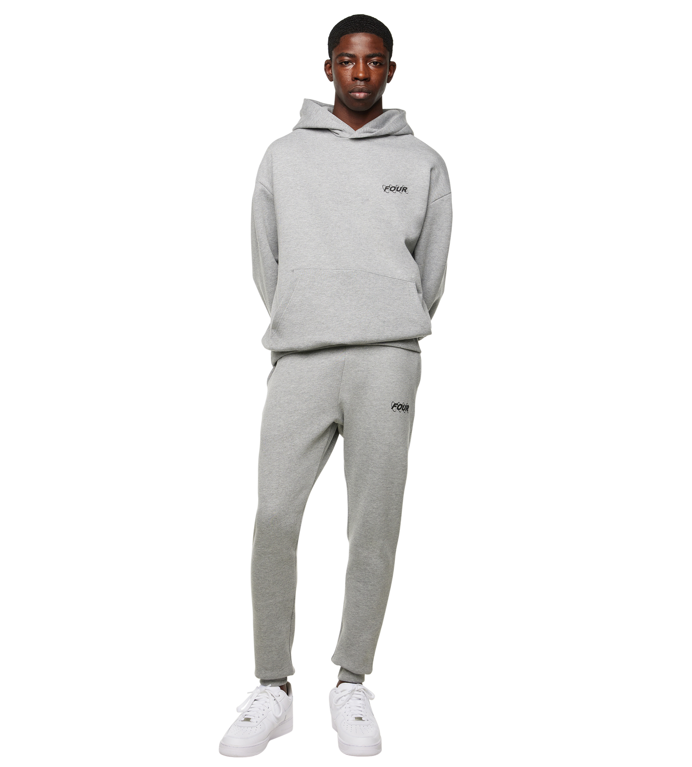 Circles Logo Sweatpants Grey