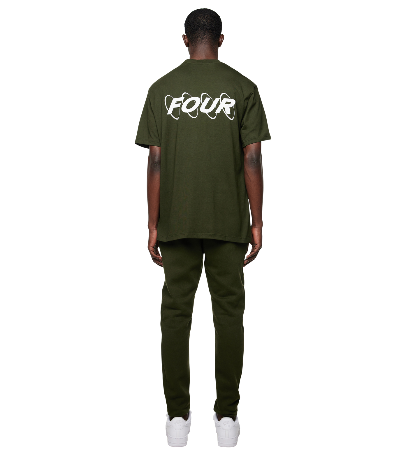 Circles Logo T-shirt Army Green