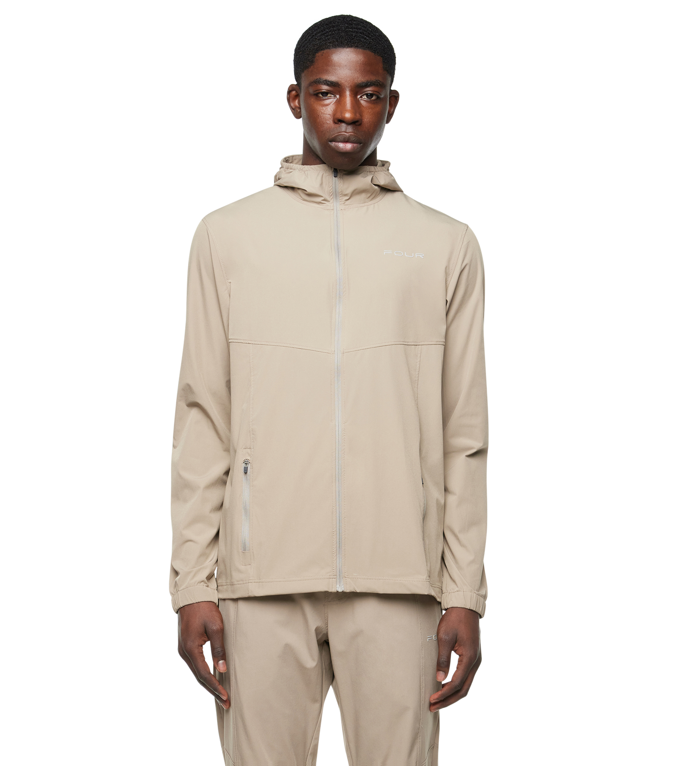 Sportswear Trackjacket Taupe Beige