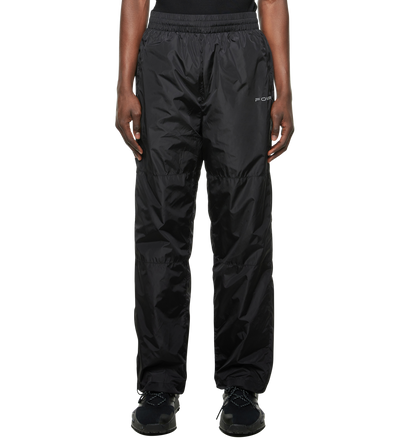 Sport Windbreaker Nylon Pants Black