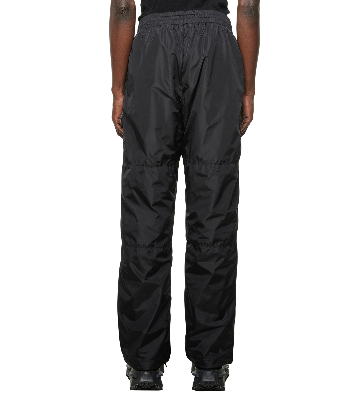 Sport Windbreaker Nylon Pants Black
