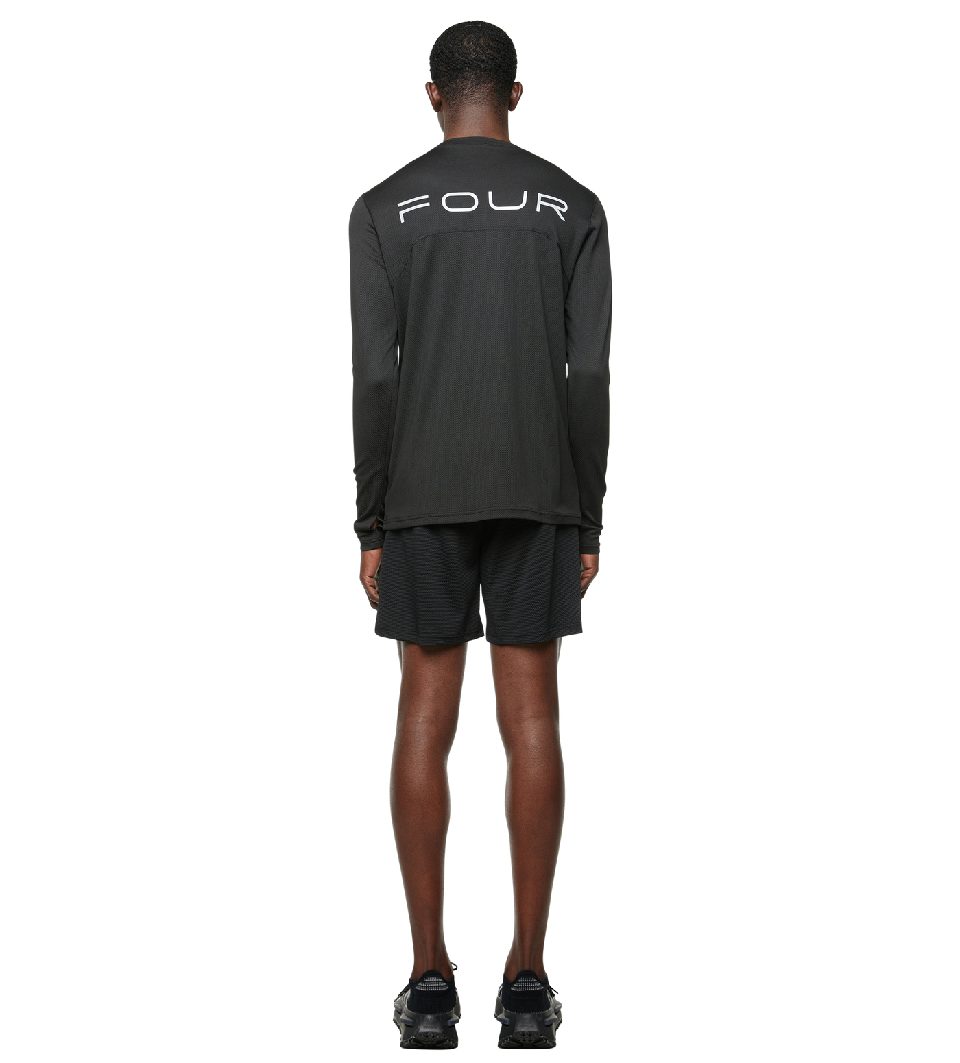 Sportswear Reflective Longsleeve Black