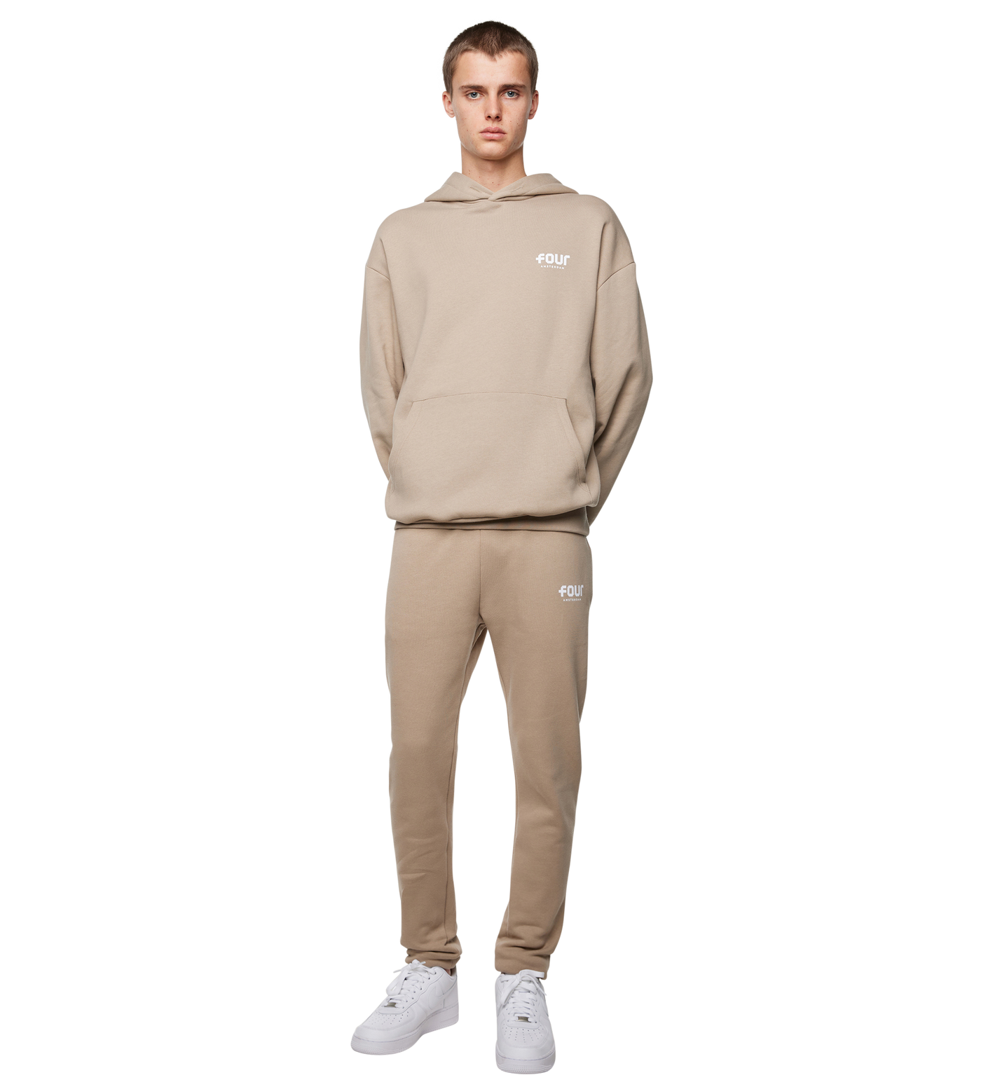 Logo Hoodie Weathered Teak