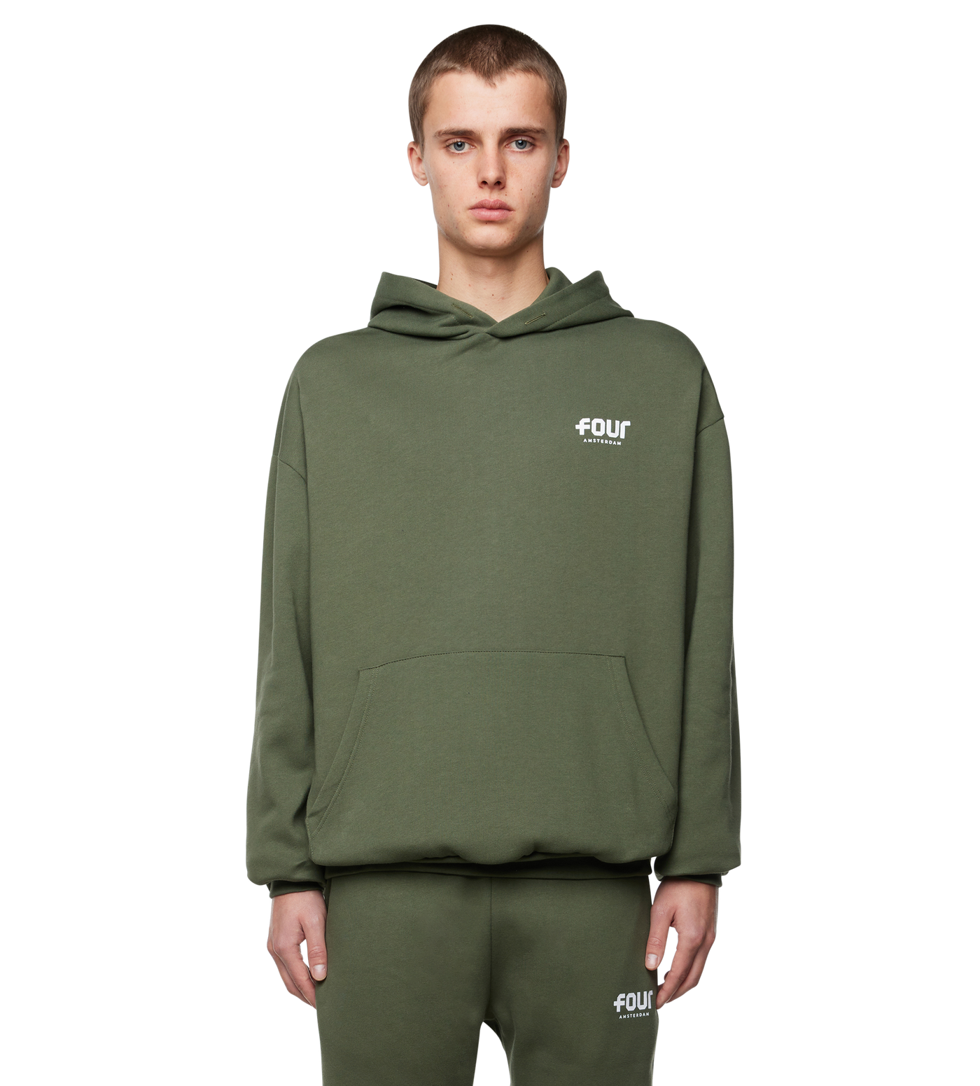 Logo Hoodie Thyme